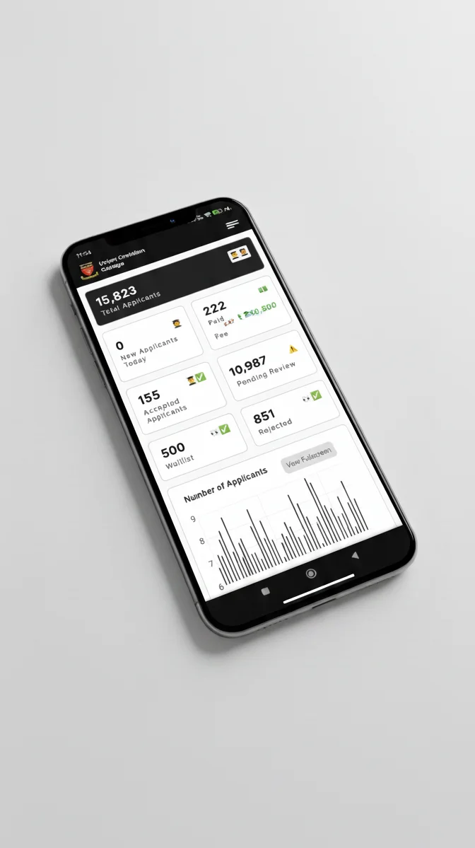 Admission Portal project screenshot 1 of 2