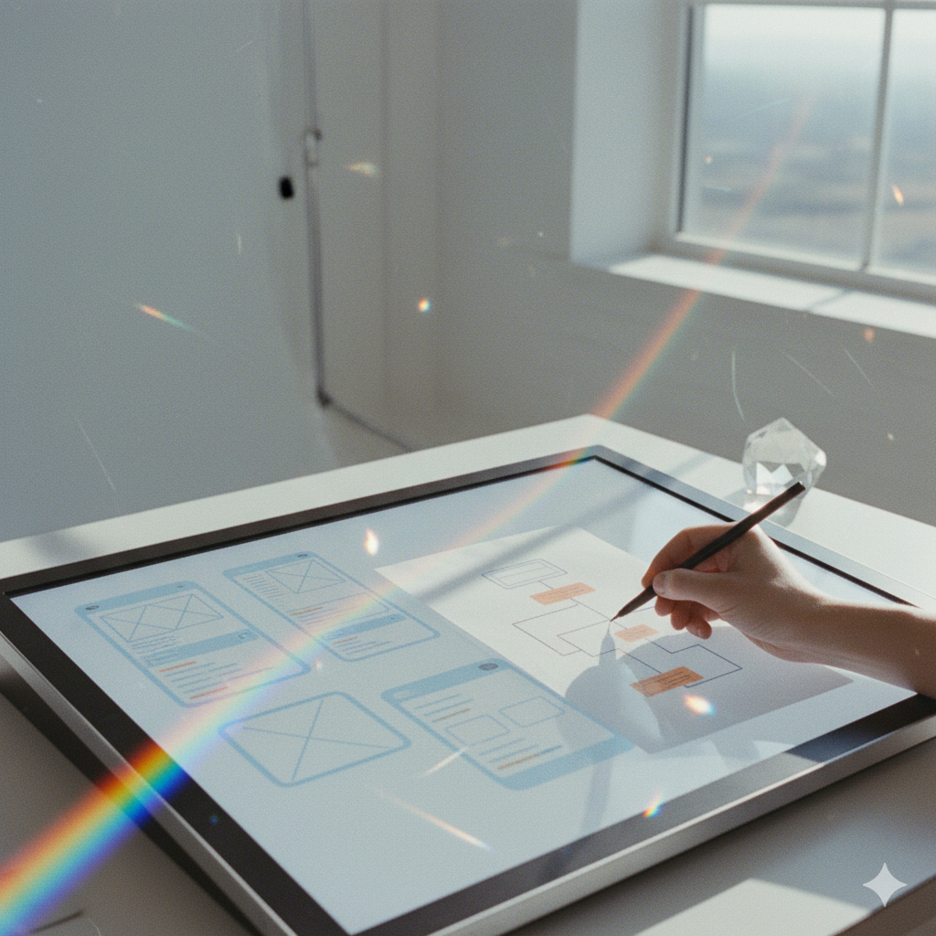 UI/UX Design service illustration